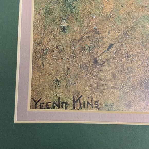 Vintage Henry John Yeend King Art Print | Waiting For The Ferry - Picture 3 of 3